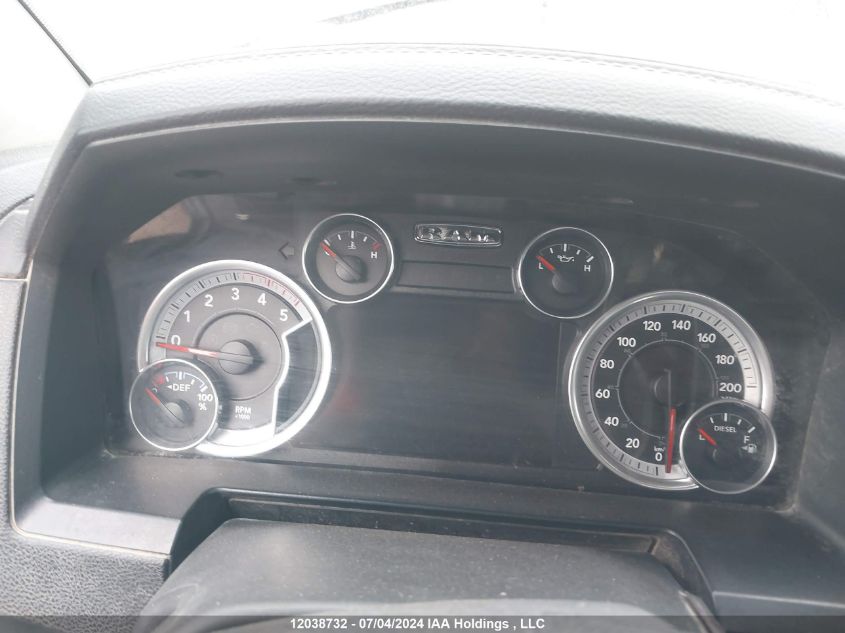 2014 Ram 3500 Laramie VIN: 3C63R3EL7EG196603 Lot: 12038732