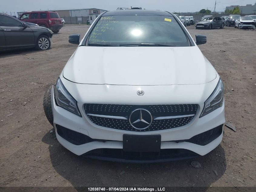 2018 Mercedes-Benz Cla 250 4Matic VIN: WDDSJ4GB3JN647622 Lot: 12038740