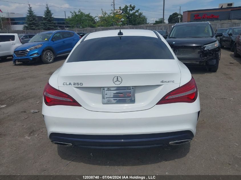 2018 Mercedes-Benz Cla 250 4Matic VIN: WDDSJ4GB3JN647622 Lot: 12038740