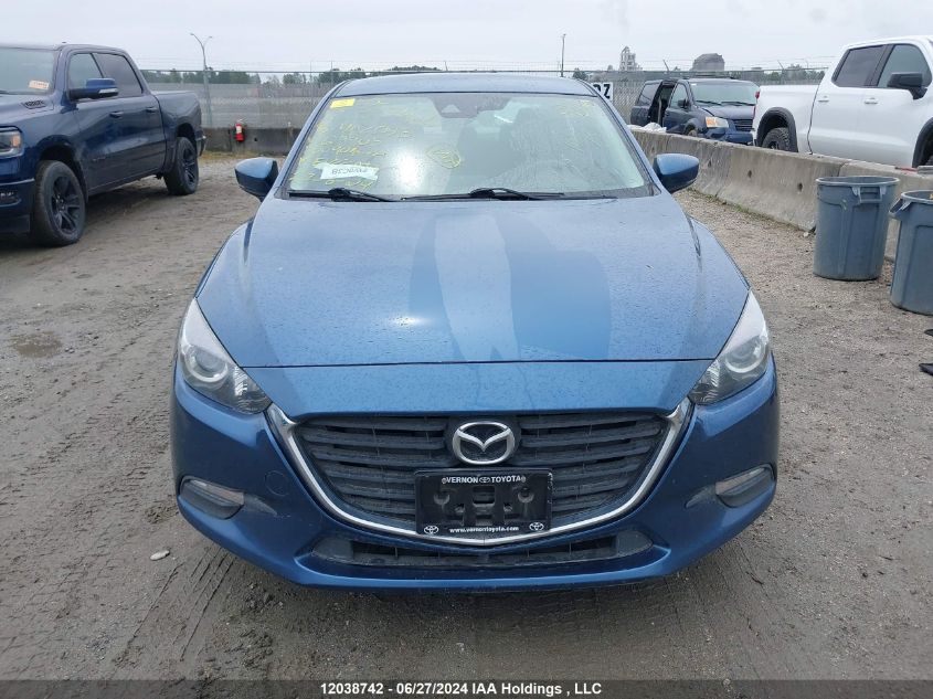 2018 Mazda Mazda3 VIN: 3MZBN1V73JM229905 Lot: 12038742