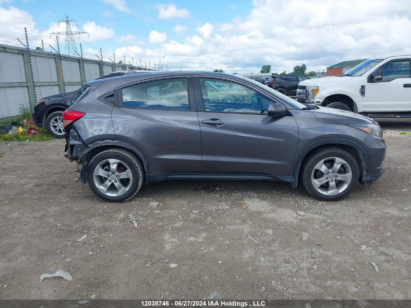 2016 Honda Hr-V Lx VIN: 3CZRU5H35GM100054 Lot: 12038746