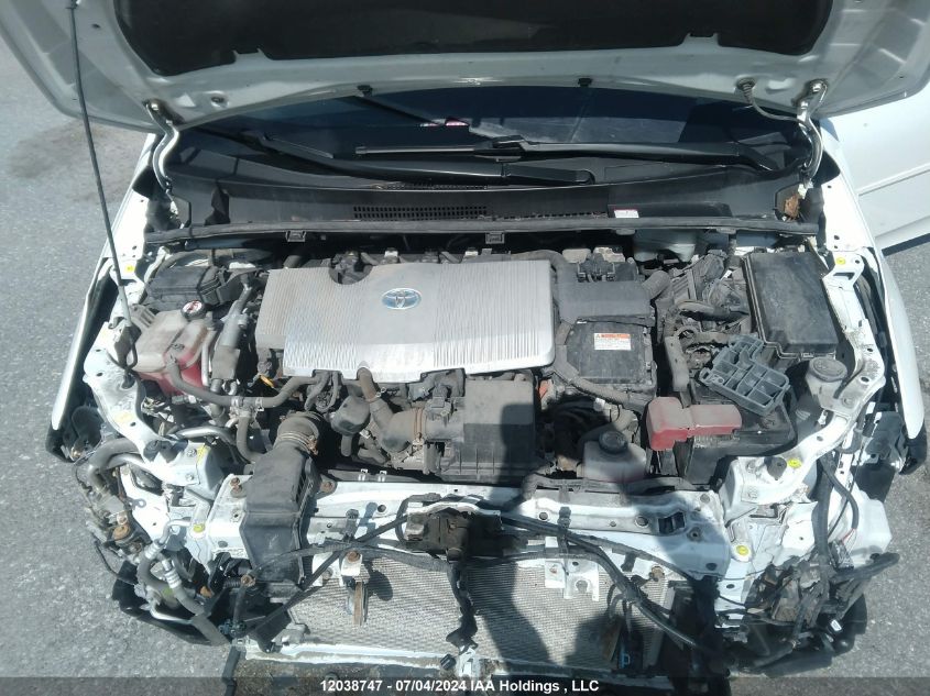 2019 Toyota Prius Prime Upgrade VIN: JTDKARFP8K3115929 Lot: 12038747