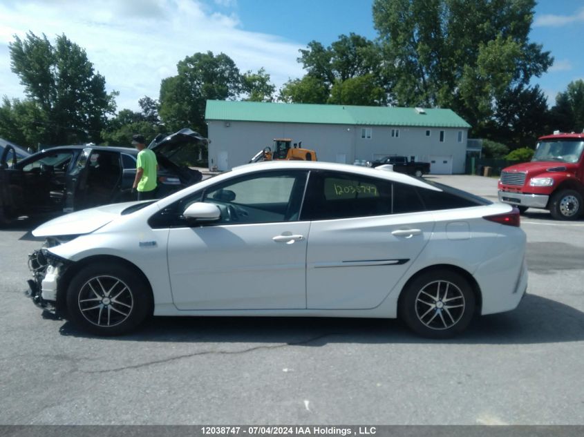 2019 Toyota Prius Prime Upgrade VIN: JTDKARFP8K3115929 Lot: 12038747
