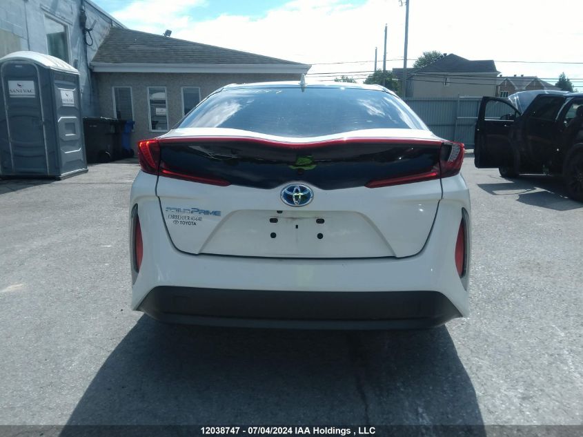 2019 Toyota Prius Prime Upgrade VIN: JTDKARFP8K3115929 Lot: 12038747