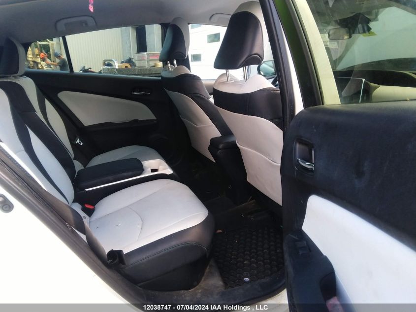 2019 Toyota Prius Prime Upgrade VIN: JTDKARFP8K3115929 Lot: 12038747