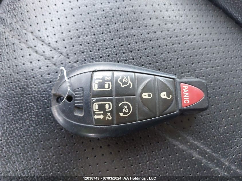 2011 Chrysler Town & Country VIN: 2A4RR8DG0BR708688 Lot: 12038749