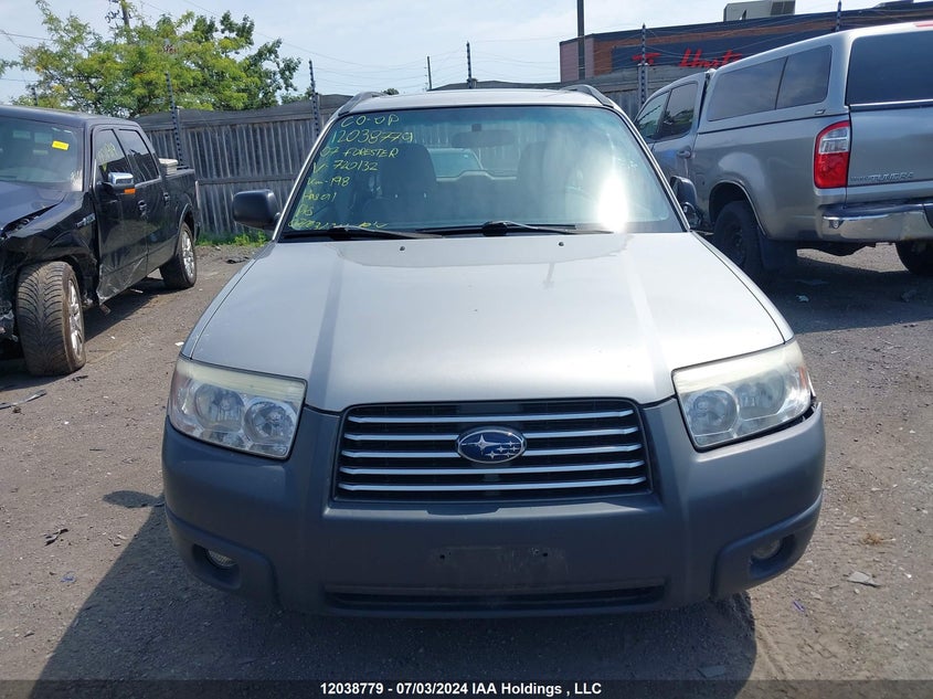 2007 Subaru Forester 2.5X/Sports 2.5X VIN: JF1SG63697H720132 Lot: 12038779