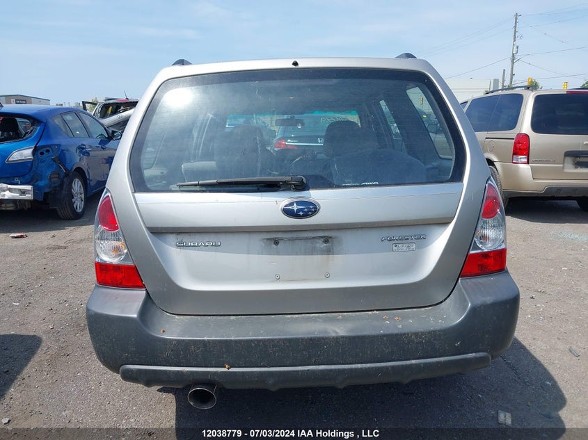 2007 Subaru Forester 2.5X/Sports 2.5X VIN: JF1SG63697H720132 Lot: 12038779