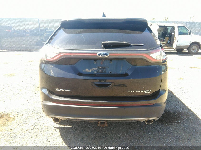 2015 Ford Edge Titanium VIN: 2FMTK4K8XFBB31523 Lot: 12038784