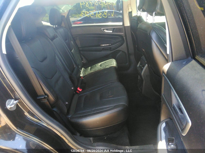 2015 Ford Edge Titanium VIN: 2FMTK4K8XFBB31523 Lot: 12038784