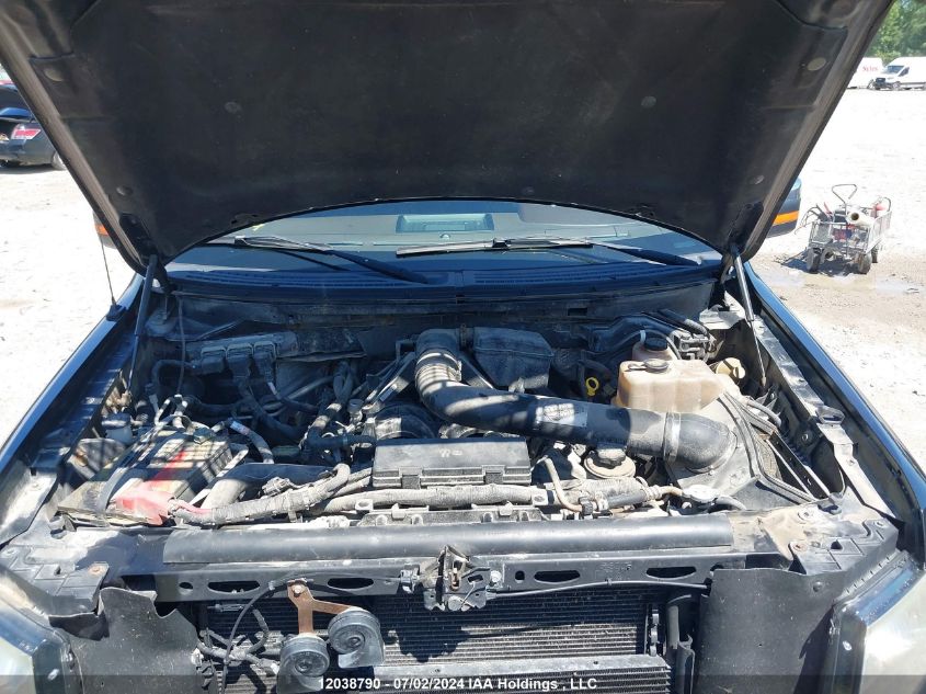 2010 Ford F150 Supercrew VIN: 1FTFW1EV2AFB40861 Lot: 12038790