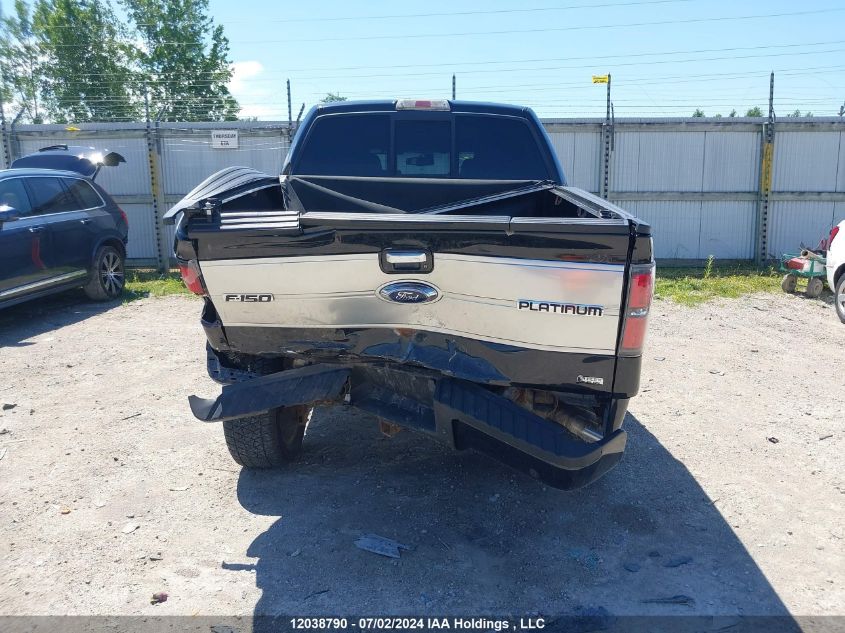 2010 Ford F150 Supercrew VIN: 1FTFW1EV2AFB40861 Lot: 12038790