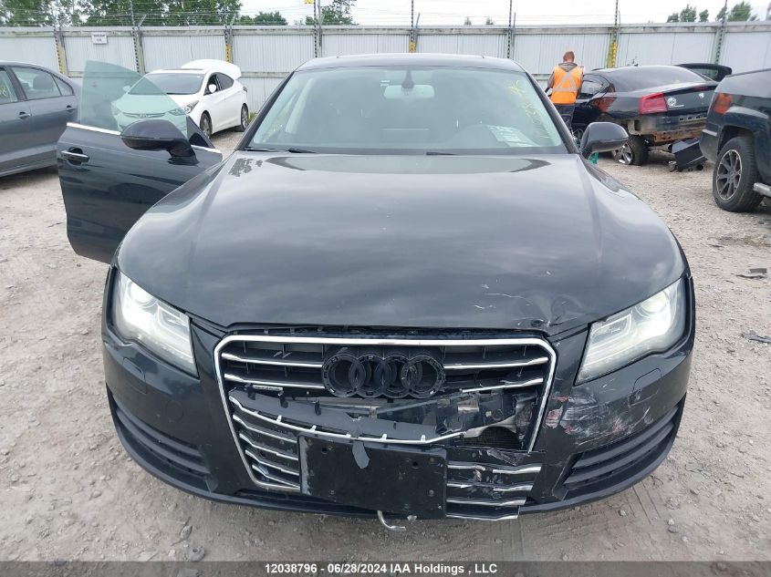 2013 Audi A7 VIN: WAU3GCFC6DN108186 Lot: 12038796