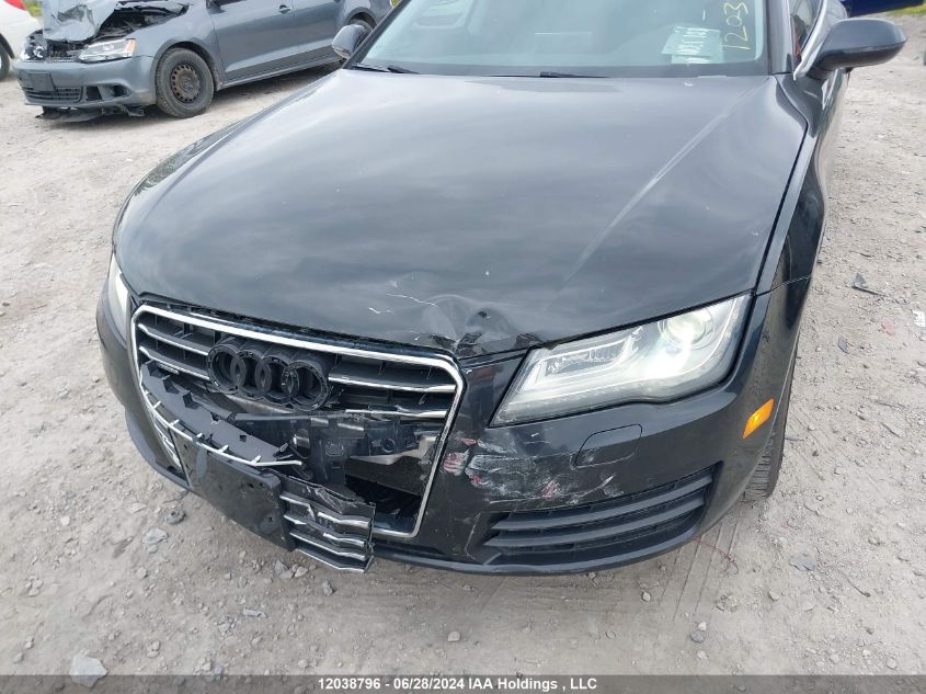 2013 Audi A7 VIN: WAU3GCFC6DN108186 Lot: 12038796