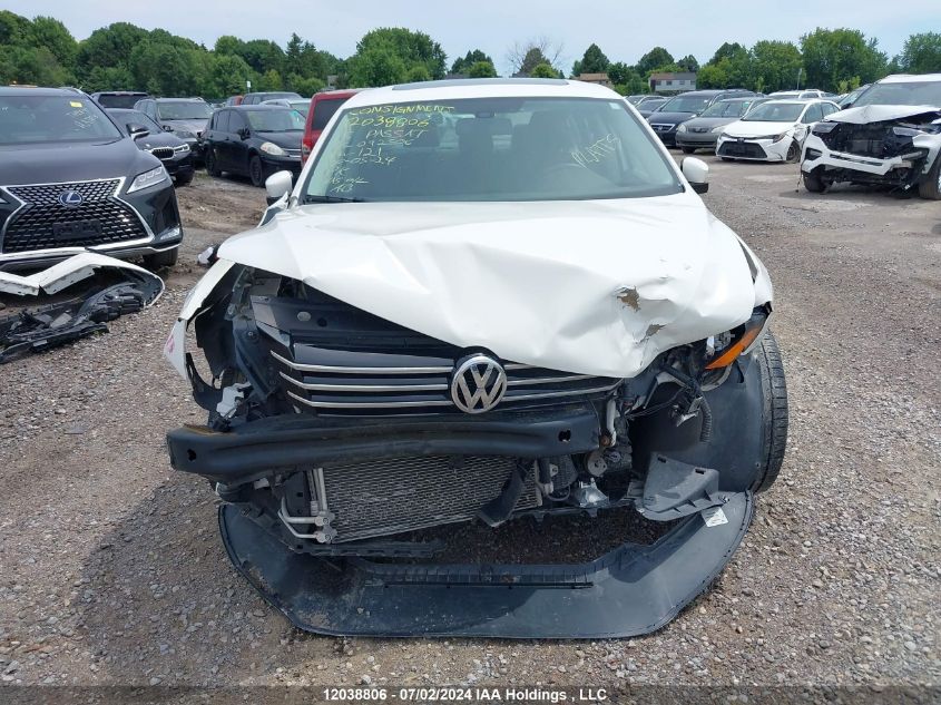 2015 Volkswagen Passat VIN: 1VWBS7A35FC092506 Lot: 12038806