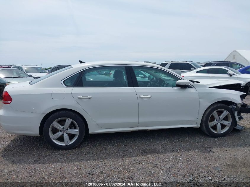 2015 Volkswagen Passat VIN: 1VWBS7A35FC092506 Lot: 12038806