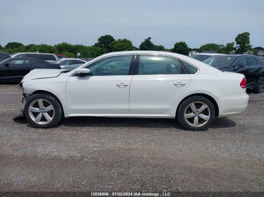 2015 Volkswagen Passat VIN: 1VWBS7A35FC092506 Lot: 12038806