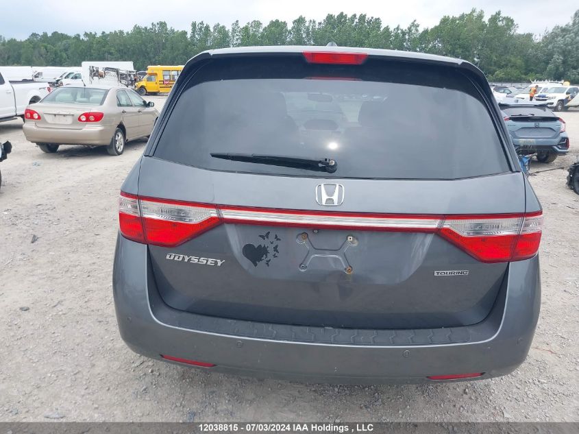 2012 Honda Odyssey VIN: 5FNRL5H98CB501609 Lot: 12038815