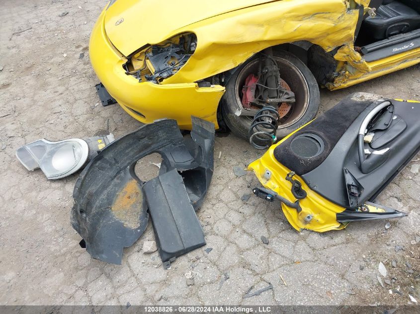 2001 Porsche Boxster S VIN: WP0CB29861S660366 Lot: 12038826