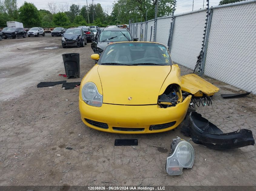 2001 Porsche Boxster S VIN: WP0CB29861S660366 Lot: 12038826