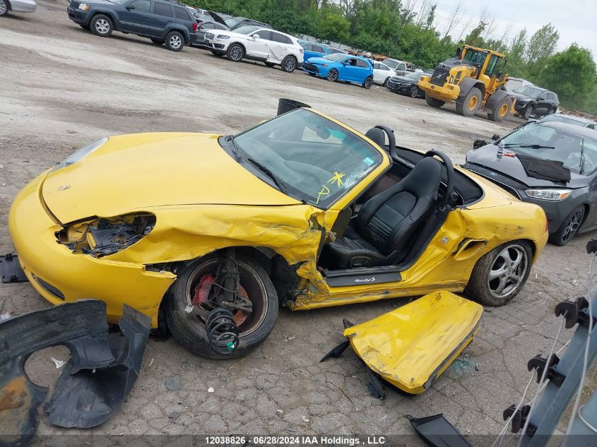 2001 Porsche Boxster S VIN: WP0CB29861S660366 Lot: 12038826