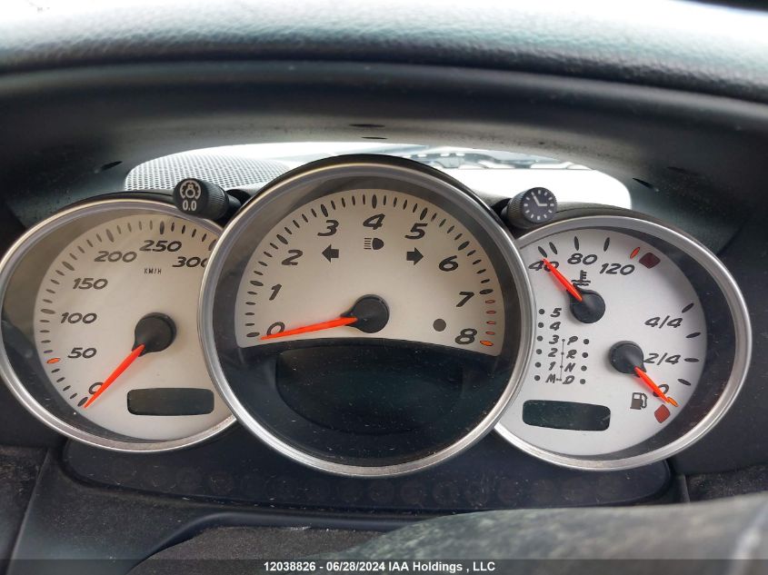 2001 Porsche Boxster S VIN: WP0CB29861S660366 Lot: 12038826