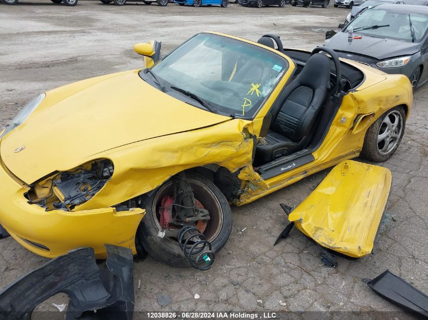 2001 Porsche Boxster S VIN: WP0CB29861S660366 Lot: 12038826