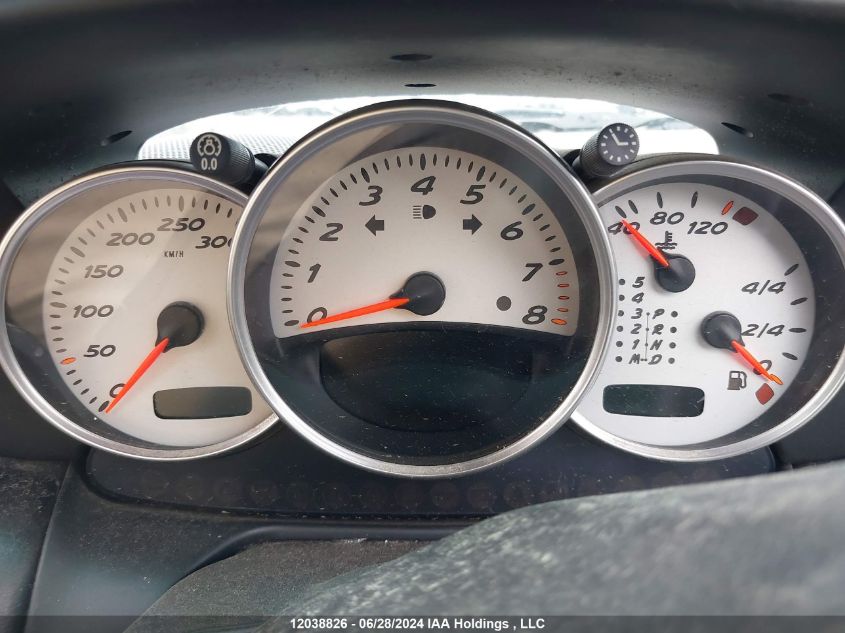 2001 Porsche Boxster S VIN: WP0CB29861S660366 Lot: 12038826