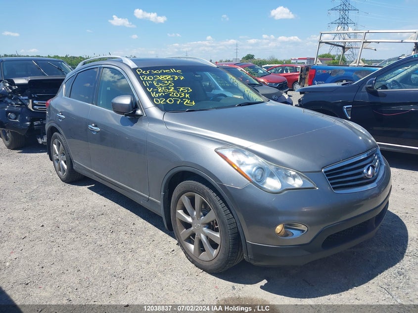 2011 Infiniti Ex35 Journey VIN: JN1AJ0HR7BM852753 Lot: 12038837