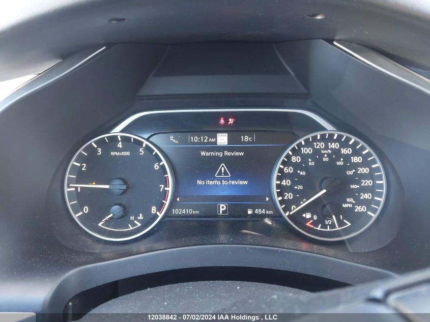 2021 Nissan Murano VIN: 5N1AZ2CS7MC106299 Lot: 12038842