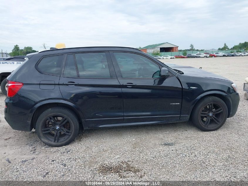 2016 BMW X3 xDrive28I VIN: 5UXWX9C54G0D64970 Lot: 12038844