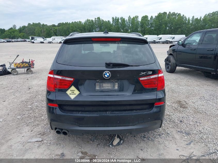 2016 BMW X3 xDrive28I VIN: 5UXWX9C54G0D64970 Lot: 12038844