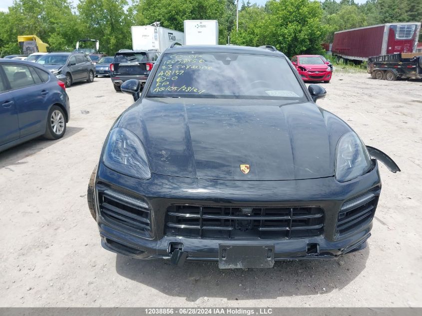 2023 Porsche Cayenne VIN: WP1AG2AY3PDA18137 Lot: 12038856