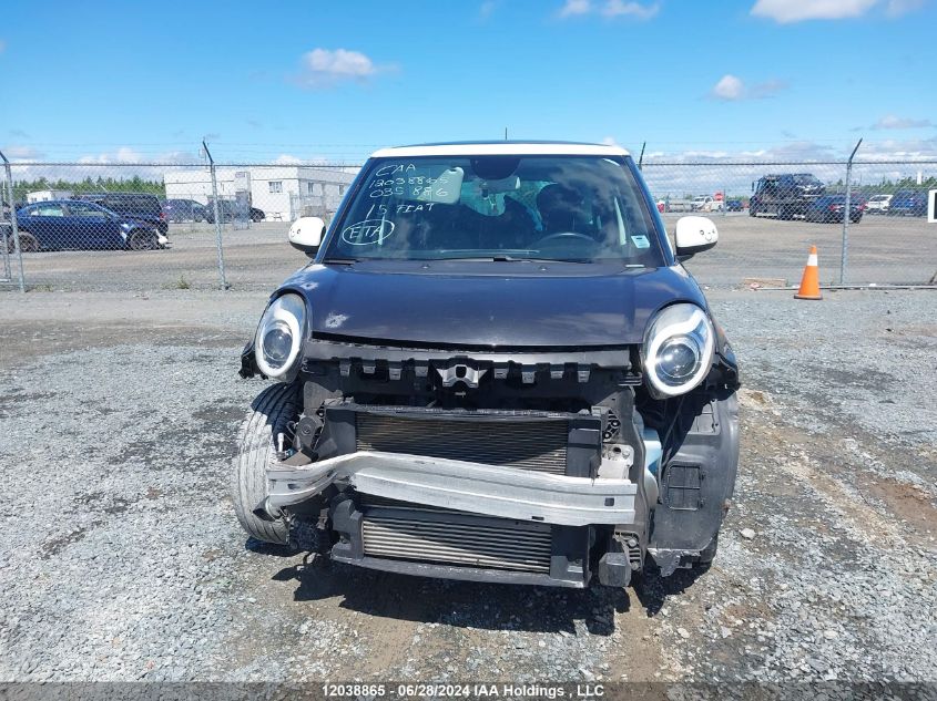 2015 Fiat 500L Trekking VIN: ZFBCFADH9FZ035886 Lot: 12038865