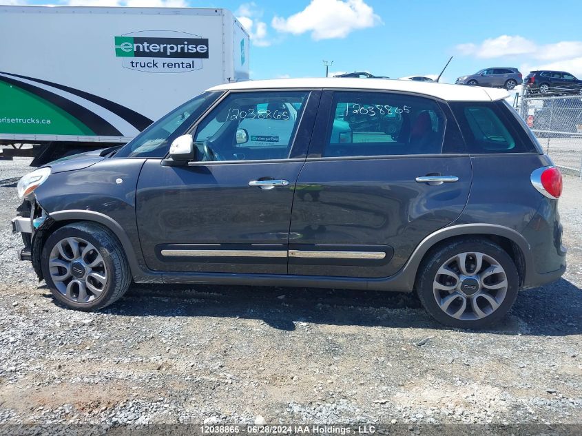 2015 Fiat 500L Trekking VIN: ZFBCFADH9FZ035886 Lot: 12038865