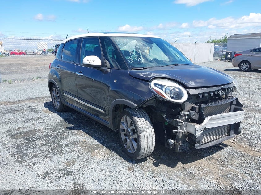 2015 Fiat 500L Trekking VIN: ZFBCFADH9FZ035886 Lot: 12038865