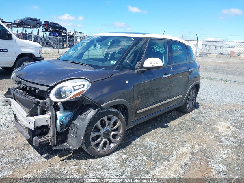 2015 Fiat 500L Trekking VIN: ZFBCFADH9FZ035886 Lot: 12038865