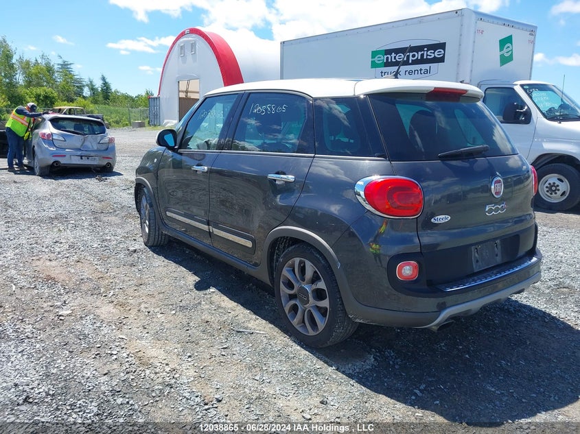 2015 Fiat 500L Trekking VIN: ZFBCFADH9FZ035886 Lot: 12038865