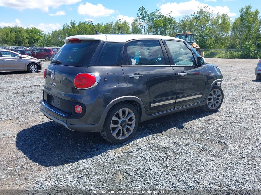 2015 Fiat 500L Trekking VIN: ZFBCFADH9FZ035886 Lot: 12038865