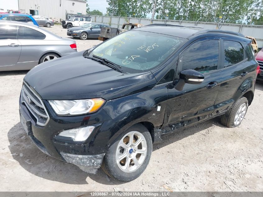 2019 Ford Ecosport VIN: MAJ6S3GL5KC278874 Lot: 12038867