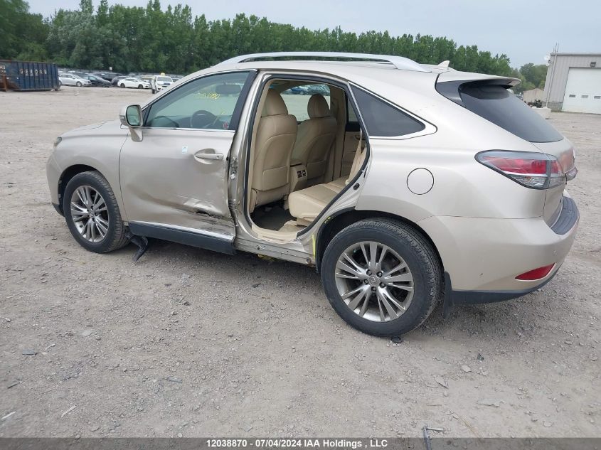 2013 Lexus Rx 350/Base/F Sport VIN: 2T2BK1BA1DC179476 Lot: 12038870