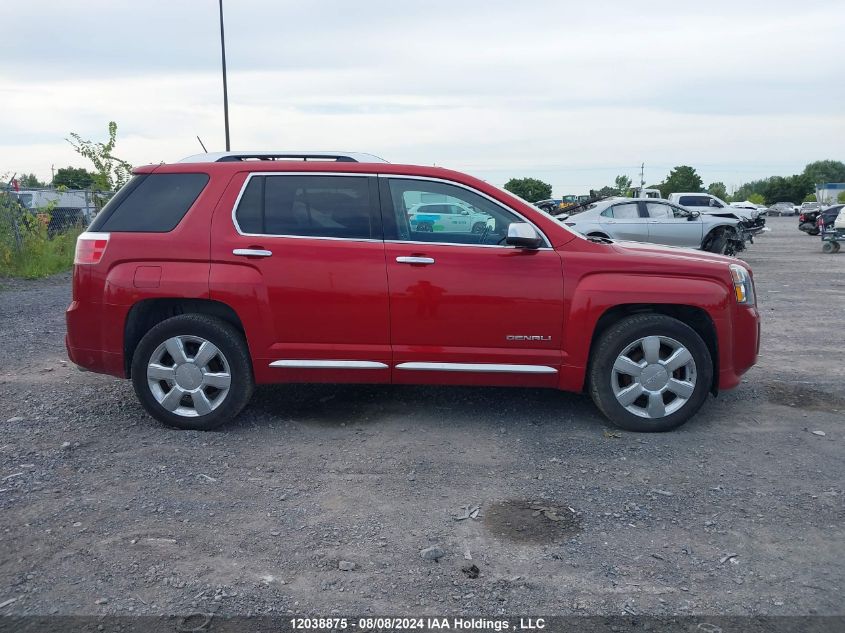 2014 GMC Terrain Denali VIN: 2GKFLUE34E6105686 Lot: 12038875