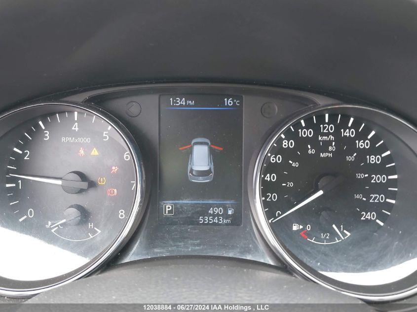 2019 Nissan Rogue VIN: 5N1AT2MV3KC738756 Lot: 12038884