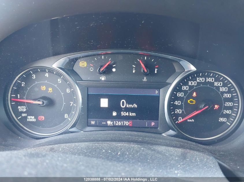 2022 GMC Terrain VIN: 3GKALVEVXNL245352 Lot: 12038888