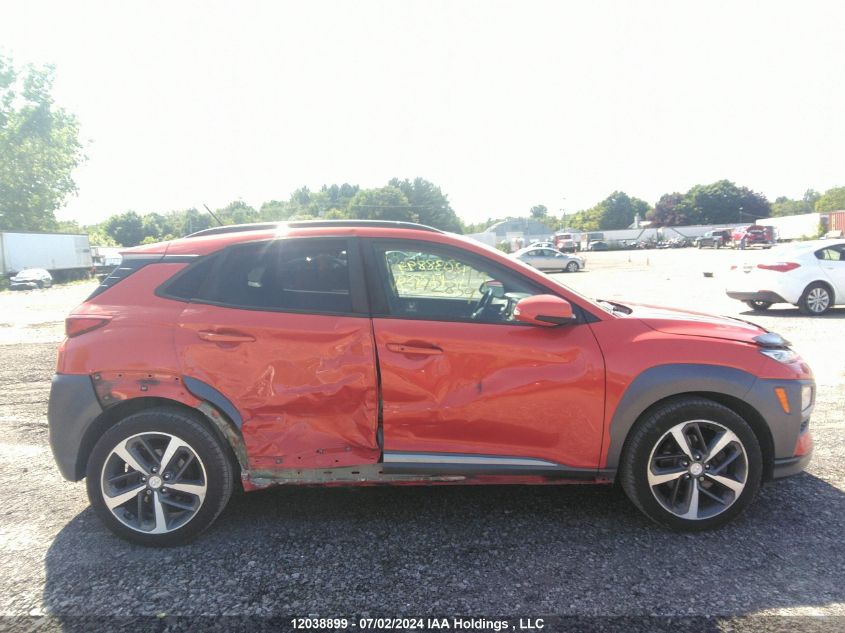 2018 Hyundai Kona 1.6T Ultimate VIN: KM8K5CA57JU172859 Lot: 12038899