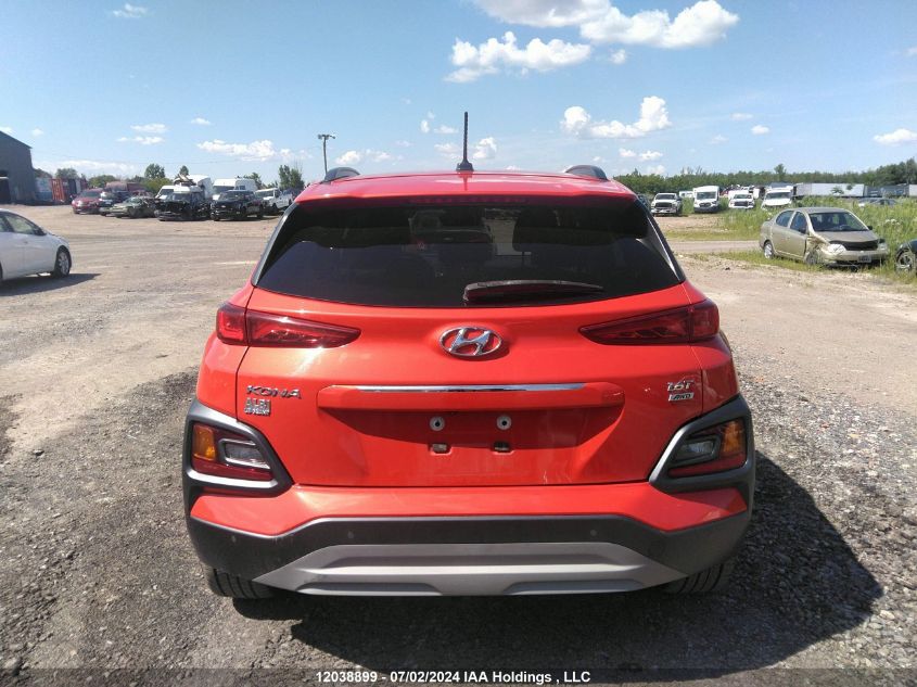 2018 Hyundai Kona 1.6T Ultimate VIN: KM8K5CA57JU172859 Lot: 12038899