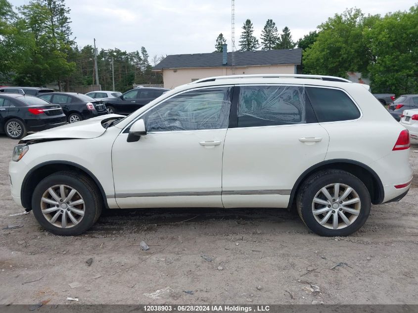 2011 Volkswagen Touareg V6 VIN: WVGFF9BP2BD002024 Lot: 12038903