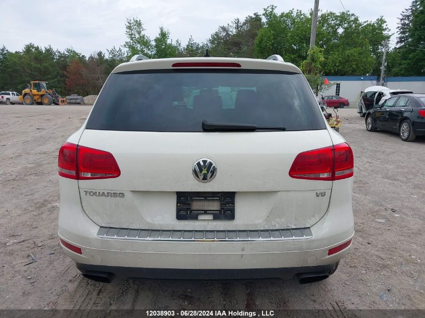 2011 Volkswagen Touareg V6 VIN: WVGFF9BP2BD002024 Lot: 12038903