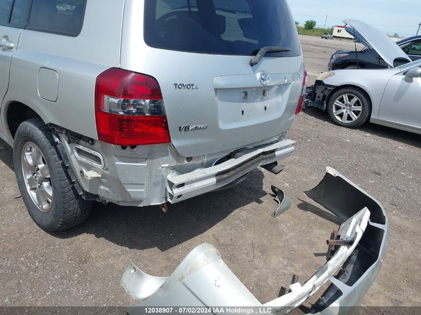 2006 Toyota Highlander V6 VIN: JTEHP21A960169388 Lot: 12038907