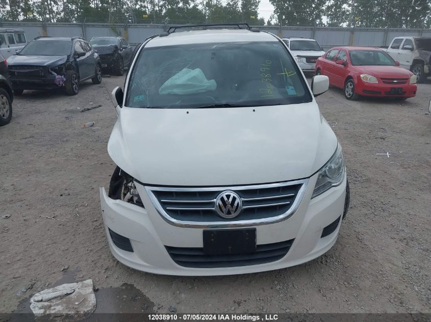 2011 Volkswagen Routan Se VIN: 2V4RW3DG7BR789552 Lot: 12038910